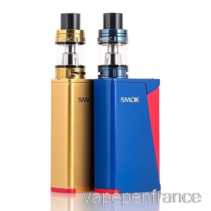 Kit De Démarrage Smok H-priv Pro 220w Tc Stylo Vape Noir / Rouge